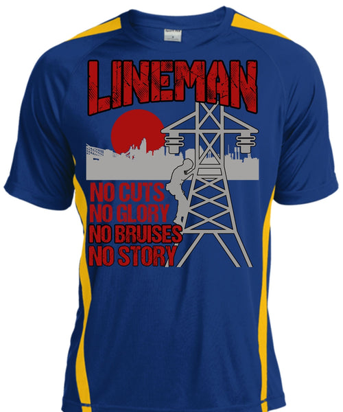Lineman No Cuts T Shirt, No Story T Shirt, Cool Shirt