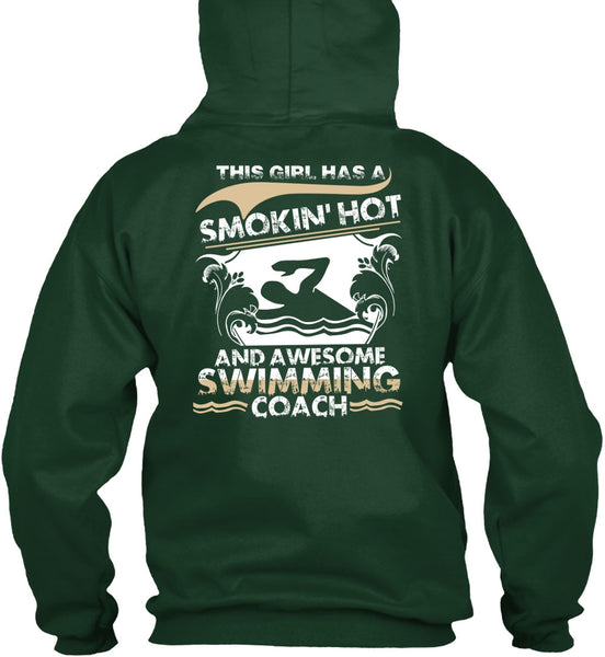 Awesome Swimming Coach T Shirt, Being A Swimmer T Shirt