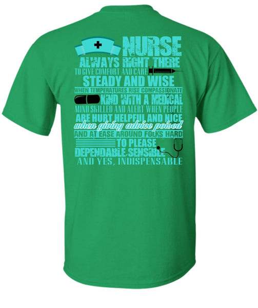 Nurse Always Right T Shirt, I Love Nurse T Shirt