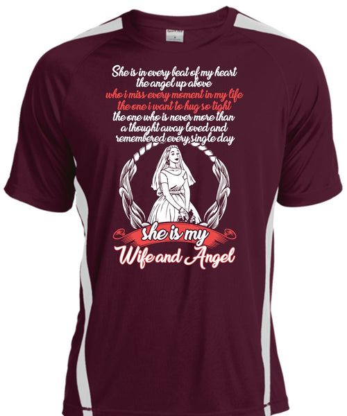 She Is My Wife And Angel T Shirt, Beat Of My Heart T Shirt, Cool Shirt