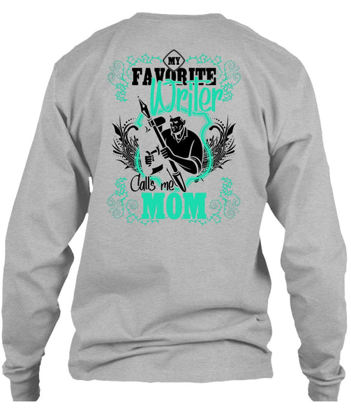 My Favorite Writer T Shirt, I Love Writing T Shirt