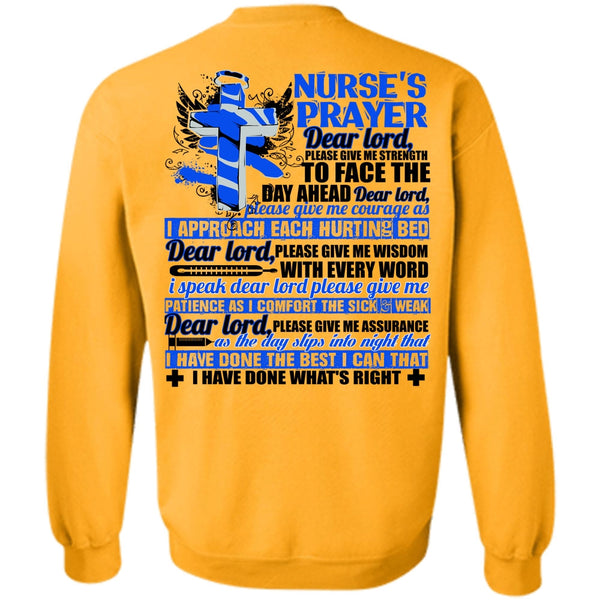 I Love Nursing T Shirt, Nurse's Prayer Sweatshirt