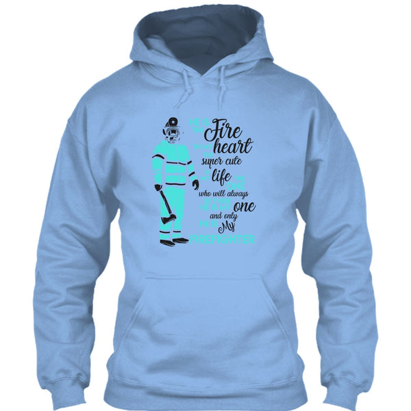 My Man Risk His Life To Save Strangers T Shirt, Gift For Firefighter T Shirt