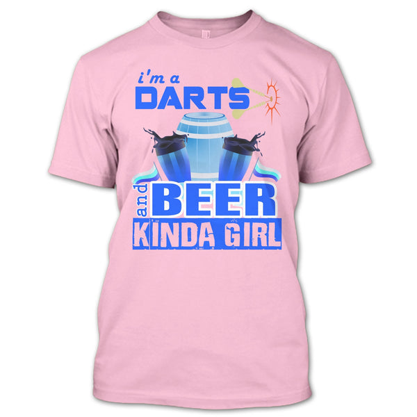 I'm A Darts T Shirt, Coolest Darts Girl T Shirt