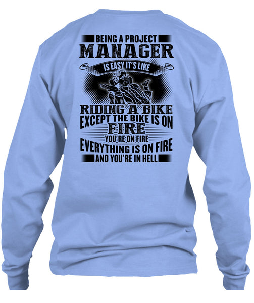 Being A Project Manager T Shirt, I Love Manager T Shirt