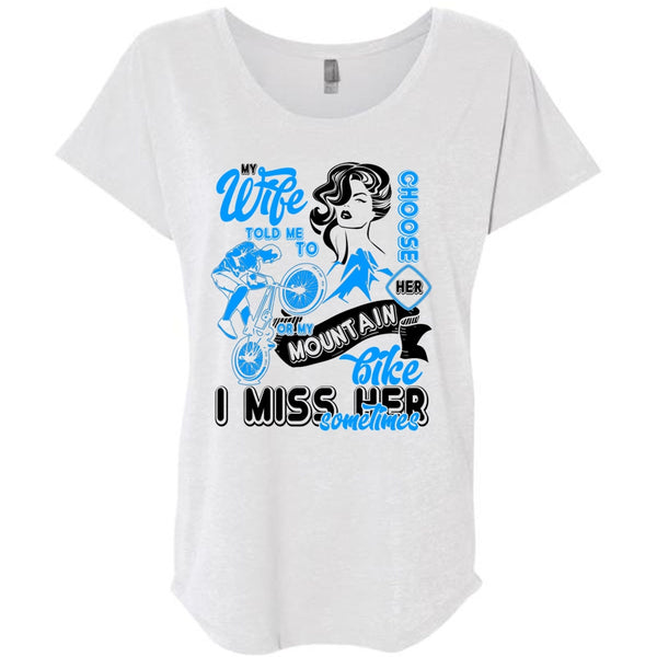 My Wife Told Me To Choose Her T Shirt, I Love Biker T Shirt, Awesome T-Shirts