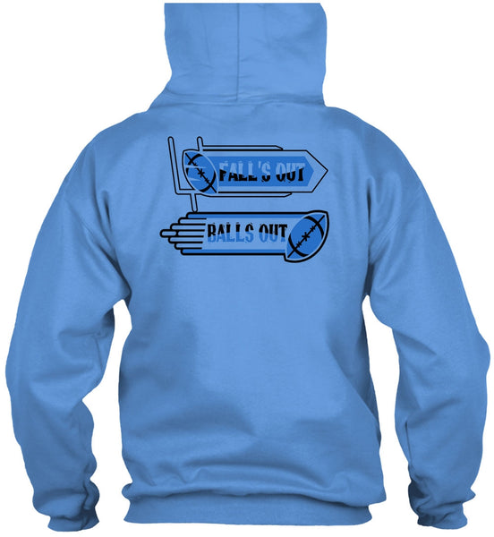 Fall's Out Balls Out T Shirt, I Love Football T Shirt