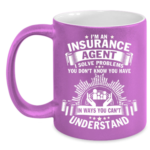 I'm An Insurance Agent Coffee Mug, Insurance Agent Coffee Cup