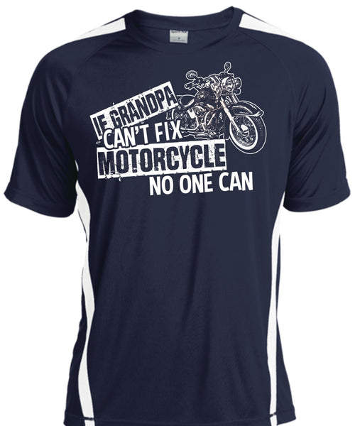 Grandpa Can't Fix Motorcycle T Shirt, Being A Bike T Shirt, Cool Shirt