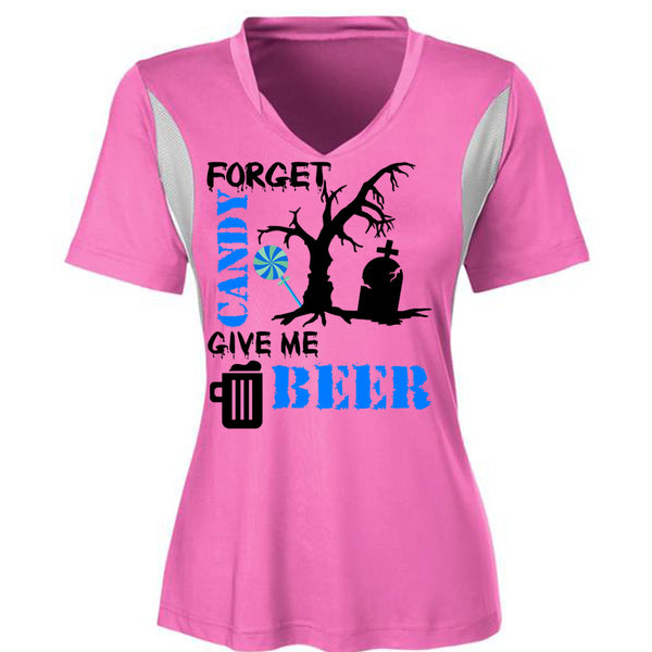 Forget Candy Give Me Beer T Shirt, Wait For Halloween T Shirt, Awesome T-Shirts
