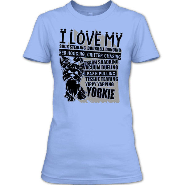 I Love My Sock Stealing T Shirt, I Am A Dog Lover T Shirt