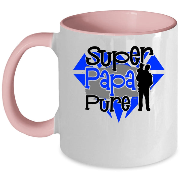 Awesome Dad Coffee Mug, Cool Papa Pure Accent Mug