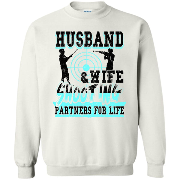 Coolest Shooting Partners T Shirt, Husband & Wife Sweatshirt