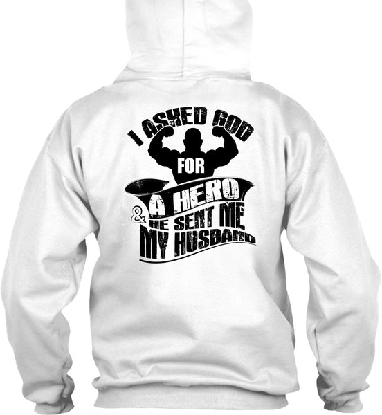 He Sent Me My Husband T Shirt, I Love Husband T Shirt