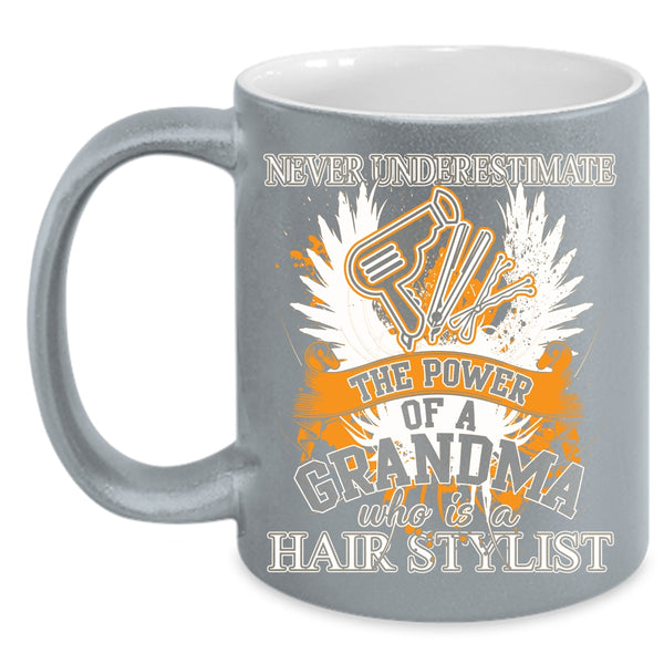 Grandma Is A Hairstylist Coffee Mug, Funny Hairstylist Coffee Cup