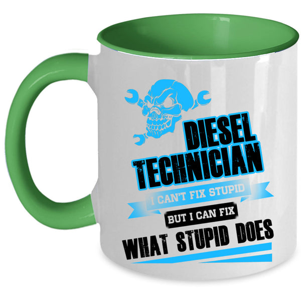 Cool Gift For Technician Coffee Mug, Diesel Technician Accent Mug