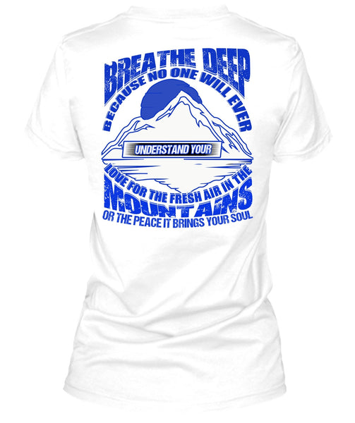 The Fresh Air In The Mountains T Shirt, I Love Hiking T Shirt