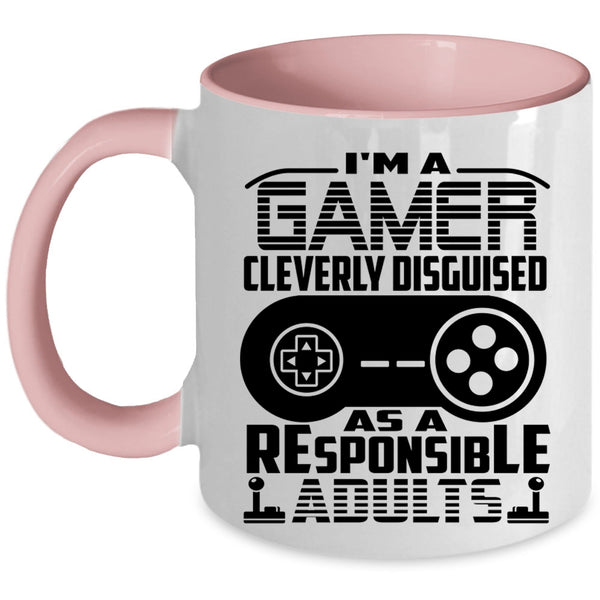 Cool Gift For Gamers Coffee Mug, I'm A Gamer Accent Mug