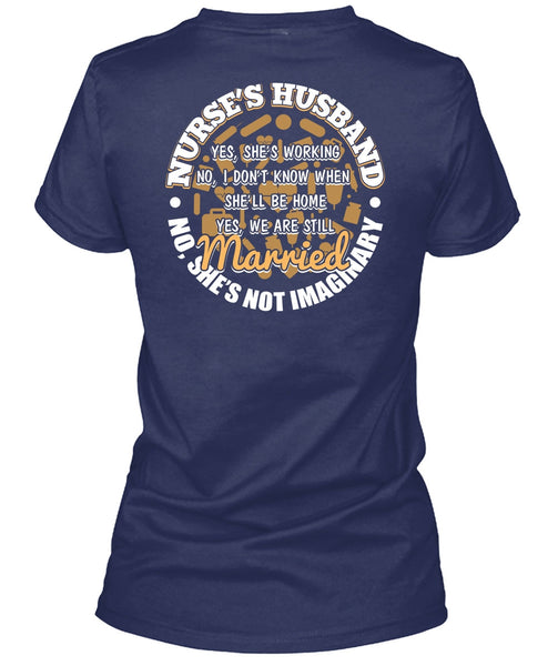 Nurse's Husband T Shirt, Being A Husband T Shirt