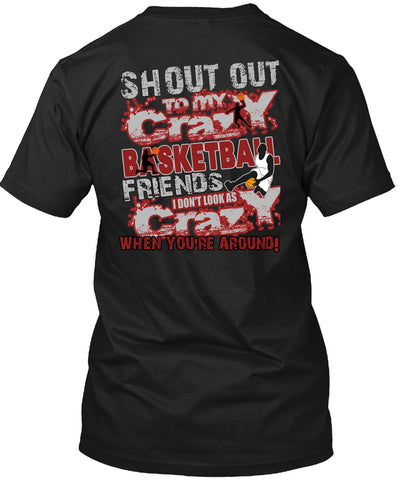 A black t-shirt with the shopify logo