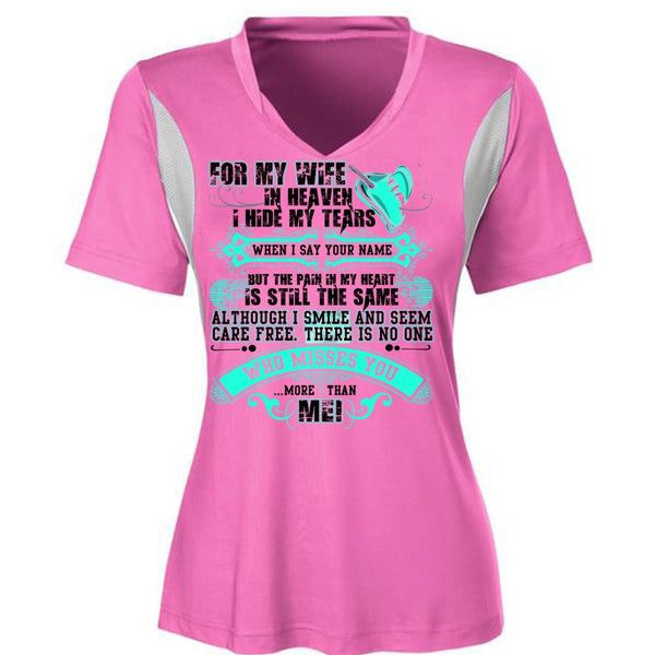 For My Wife In Heaven T Shirt, I Love Husband T Shirt