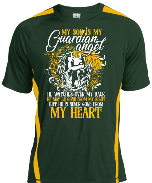 My Son Is My Guardian Angel T Shirt, My Heart T Shirt, Cool Shirt