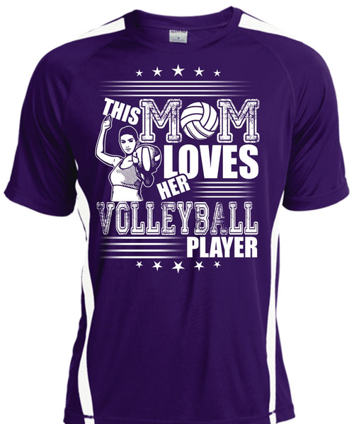 This Mom Loves Her Volleyball Player T Shirt, Being A Volleyball Coach T Shirt, Cool Shirt
