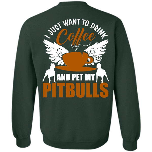 Pet My Pit Bulls T Shirt, I Love Pit Bull Sweatshirt