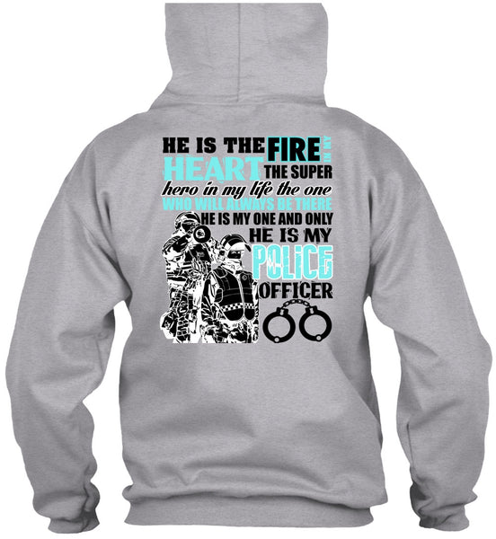 He Is My Police Officer T Shirt, I Love Police T Shirt