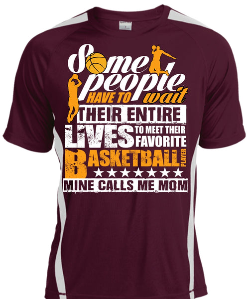Favorite Basketball T Shirt, Calls Me Mom T Shirt, Cool Shirt