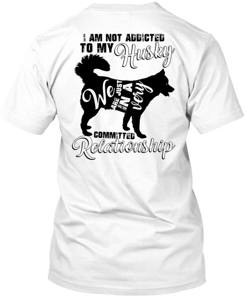 A black t-shirt with the shopify logo