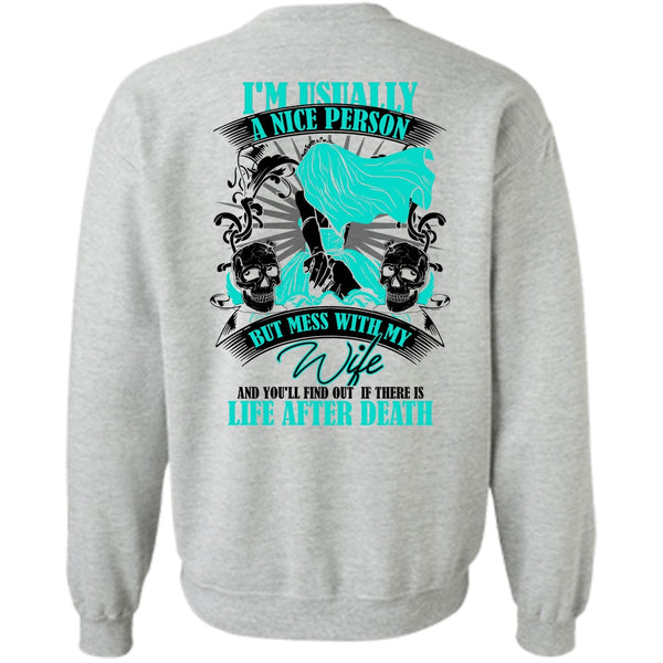 I Love Wife T Shirt, Mess With My Wife Sweatshirt