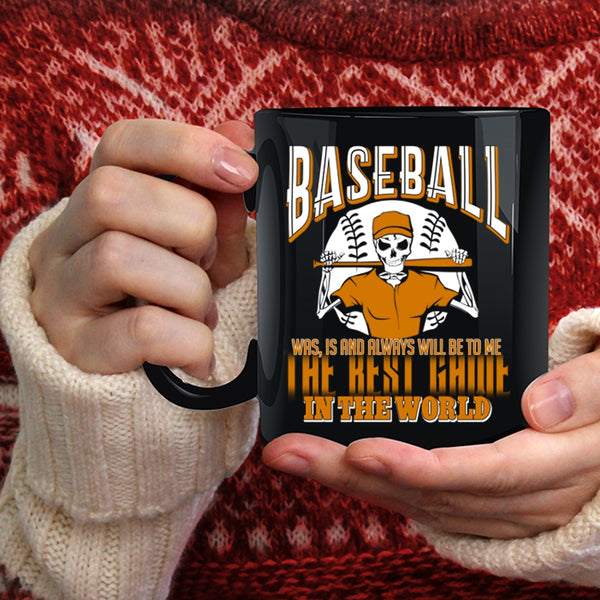 Baseball Is The Best Game In The World Coffee Mug, Sport Coffee Cup