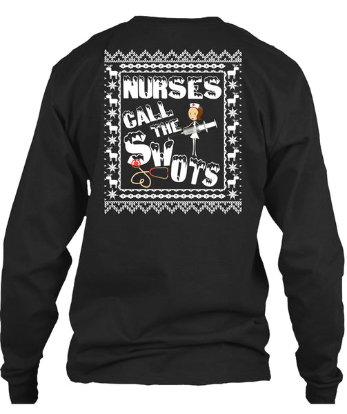 Nurses Call The Shots T Shirt, This Girl Loves Christmas T Shirt