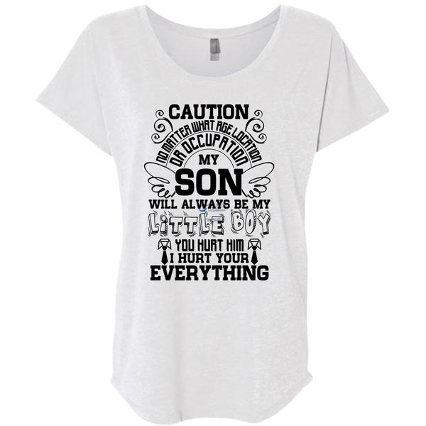 My Son Will Always Be My Little Boy T Shirt, I Love Son T Shirt, Awesome T-Shirts