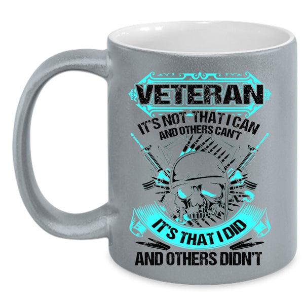 Awesome Gift For Grandpa Coffee Mug, Veteran Accent Mug