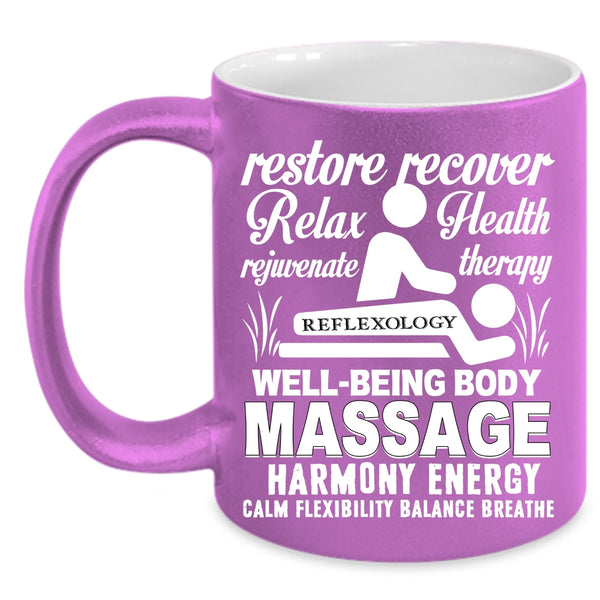Funny Massage Theralist Coffee Mug, Cool Job Title Coffee Cup