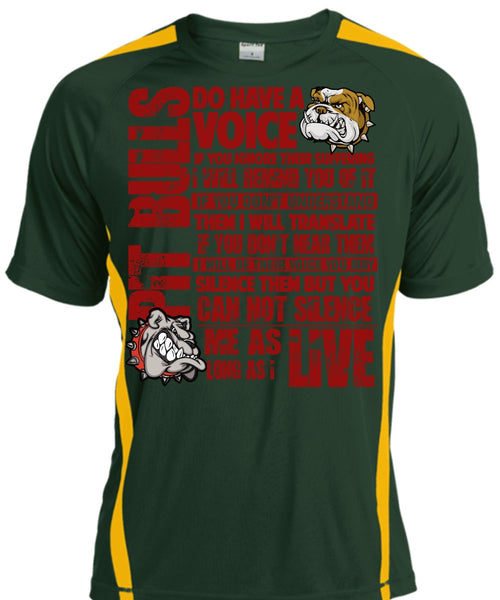 Pit Bulls Do Have A Voice T Shirt, I Love Pit Bull T Shirt, Cool Shirt
