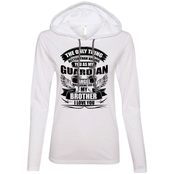 A black t-shirt with the shopify logo