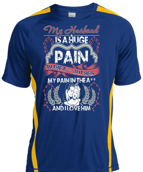 My Husband Is A Huge T Shirt, I Love Him T Shirt, Cool Shirt