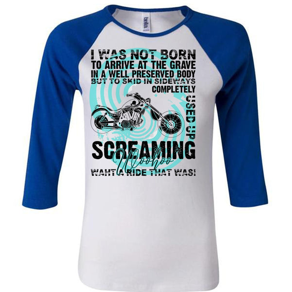 I Was Not Born To Arrive T Shirt, I Love Biking T Shirt, Awesome T-Shirts