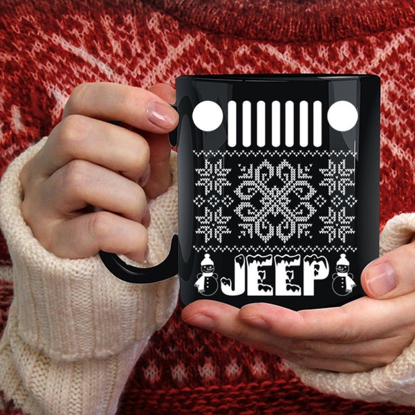 Jeep Coffee Mug, Christmas Gift For Jeep Driver Coffee Cup
