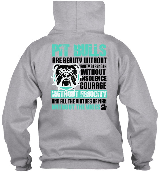 Pit Bulls Are Beauty T Shirt, I Love Pit Bull T Shirt
