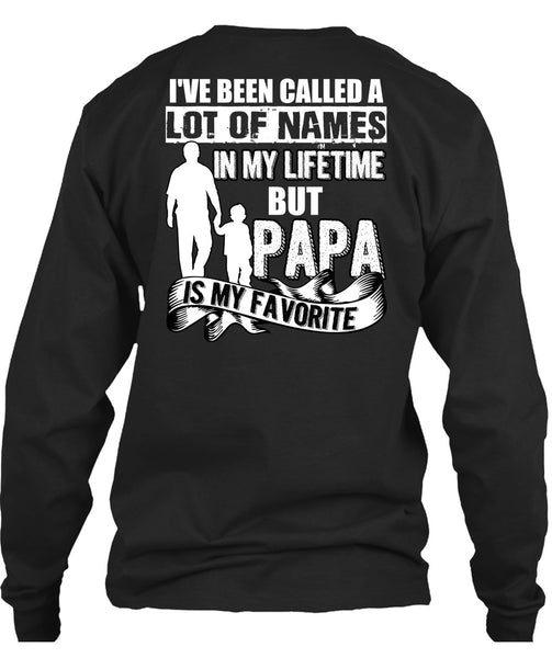 Papa Is My Favorite T Shirt, Being A Dad T Shirt