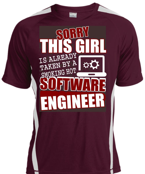 Smoking Hot Software Engineer T Shirt, Being An Engineer T Shirt, Cool Shirt