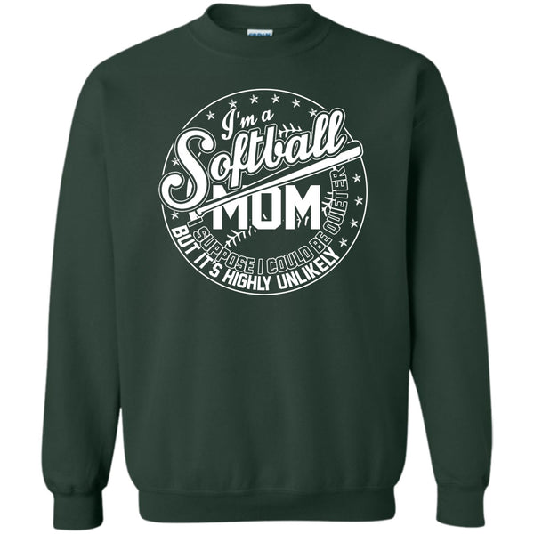 Coolest Softball Mom T Shirt, Sporty Mom Sweatshirt