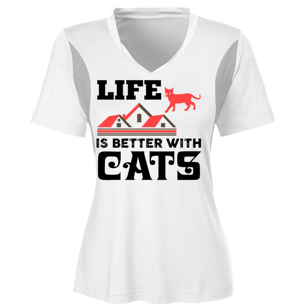 Life Is Better With Cats T Shirt, Home T Shirt, Favorite T Shirt