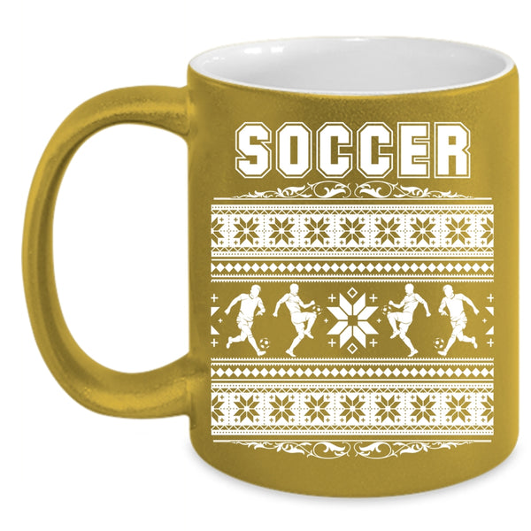 Cool Soccer Coffee Mug, Noel Christmas Coffee Cup