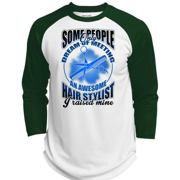 Awesome Hair Stylist T Shirt, I Love Hair Stylist T Shirt, Awesome T-Shirts  (Polyester Game Baseball Jersey)