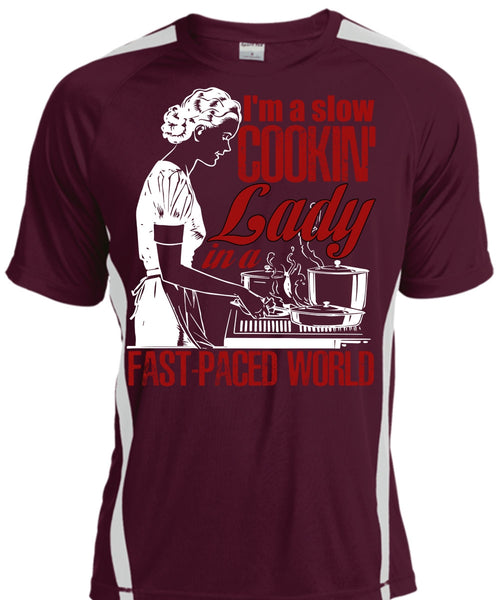 I'm A Slow Cooking Lady T Shirt, Being A Cooker T Shirt, Cool Shirt